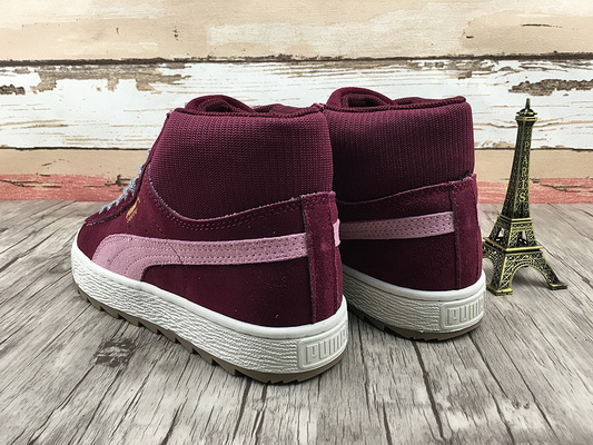 Puma Suede High-Top Women Skate Sneaker--007